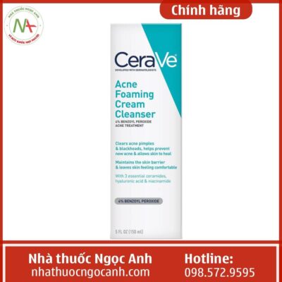 Avt Cerave Acne Foaming Cream Cleanser
