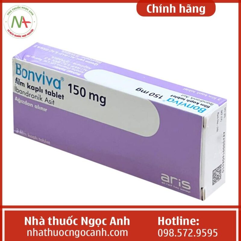 Thuốc Boviva 150mg Aris có tác dụng gì, giá bao nhiêu, mua ở đâu