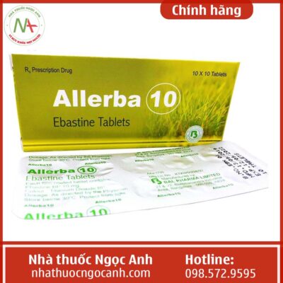 Hộp thuốc Allerba 10