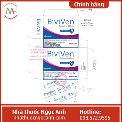 Nhãn thuốc BiviVen