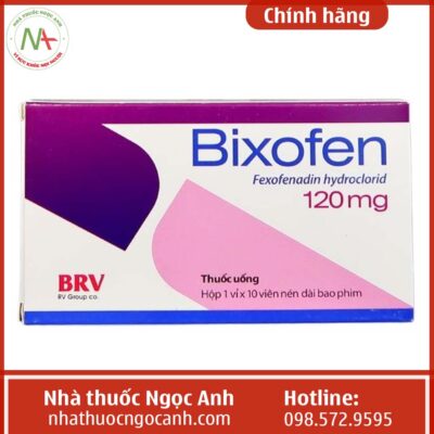 Hộp thuốc Bixofen 120mg
