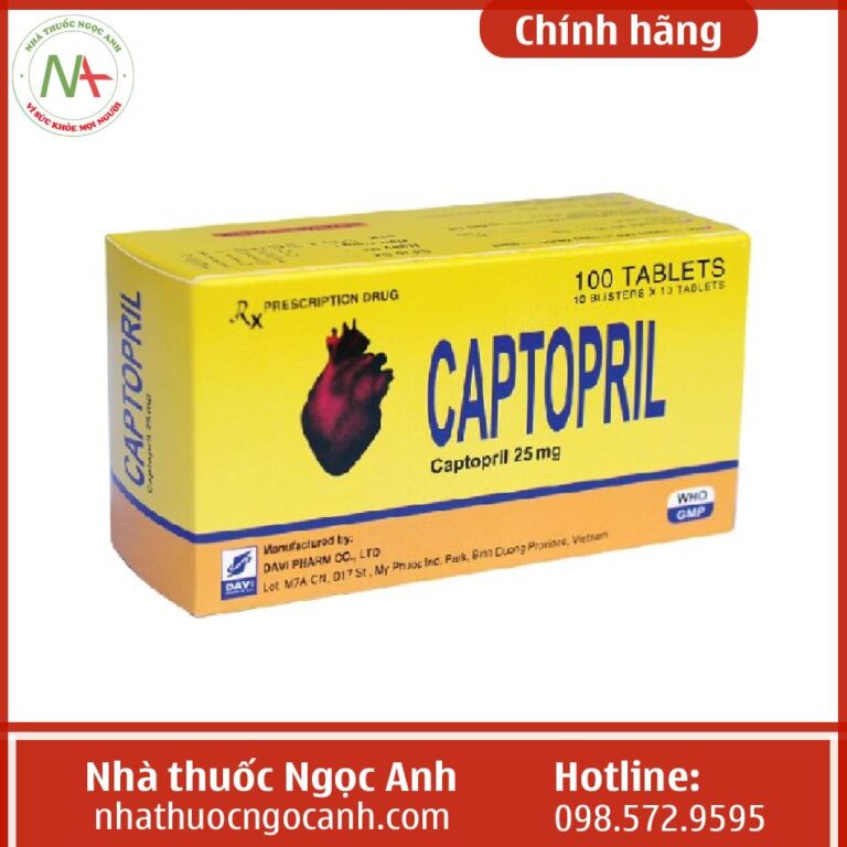 Captopril 25mg Davipharm