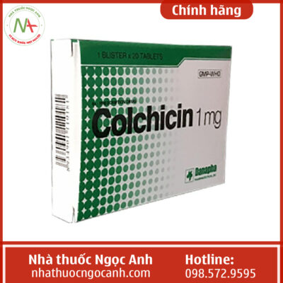 Thuốc Colchicin 1mg Danapha