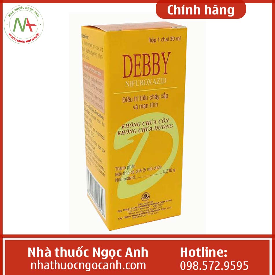 Hộp thuốc Debby 30ml