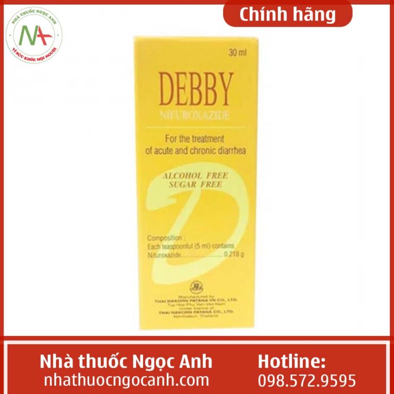 Hộp thuốc Debby 30ml