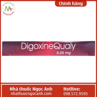 Hộp thuốc DigoxineQualy
