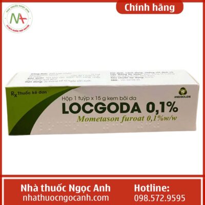 Hộp thuốc Locgoda 0,1%