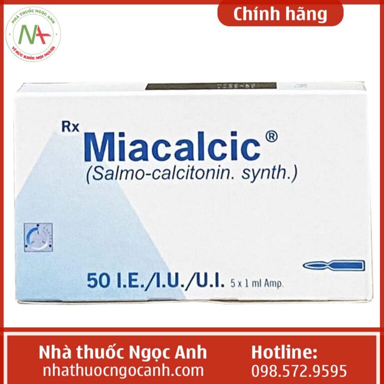 Hộp thuốc Miacalcic 50IU/ml