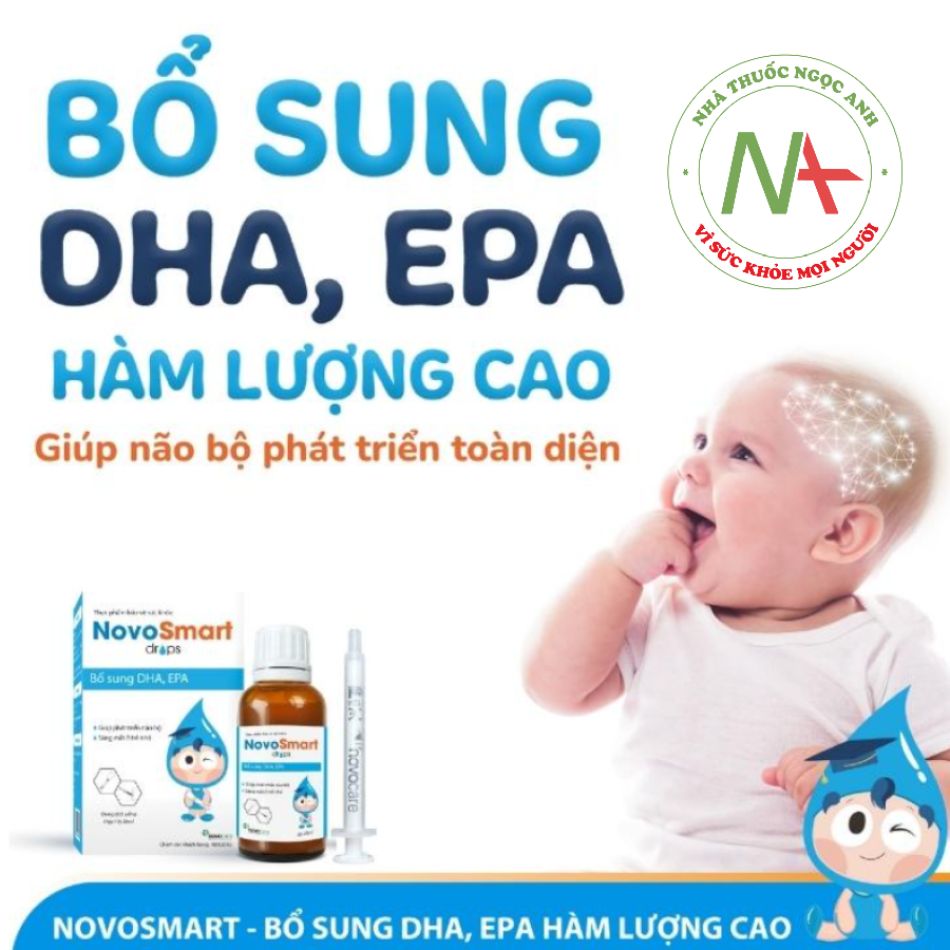 NovoSmart Bổ sung DHA, EPA