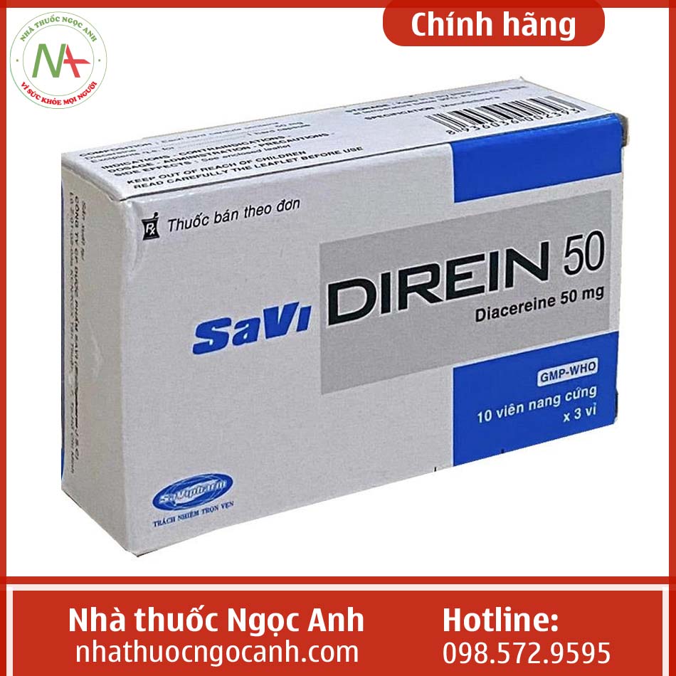 Hộp thuốc Savi Direin 50