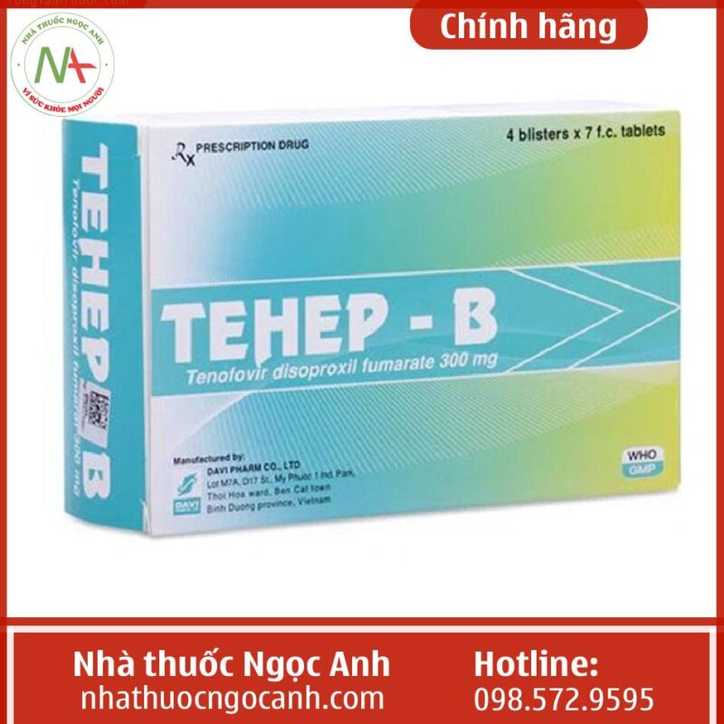 Thuốc Tehep-B là thuốc gì, tác dụng gì, mua ở đâu, giá bao nhiêu?