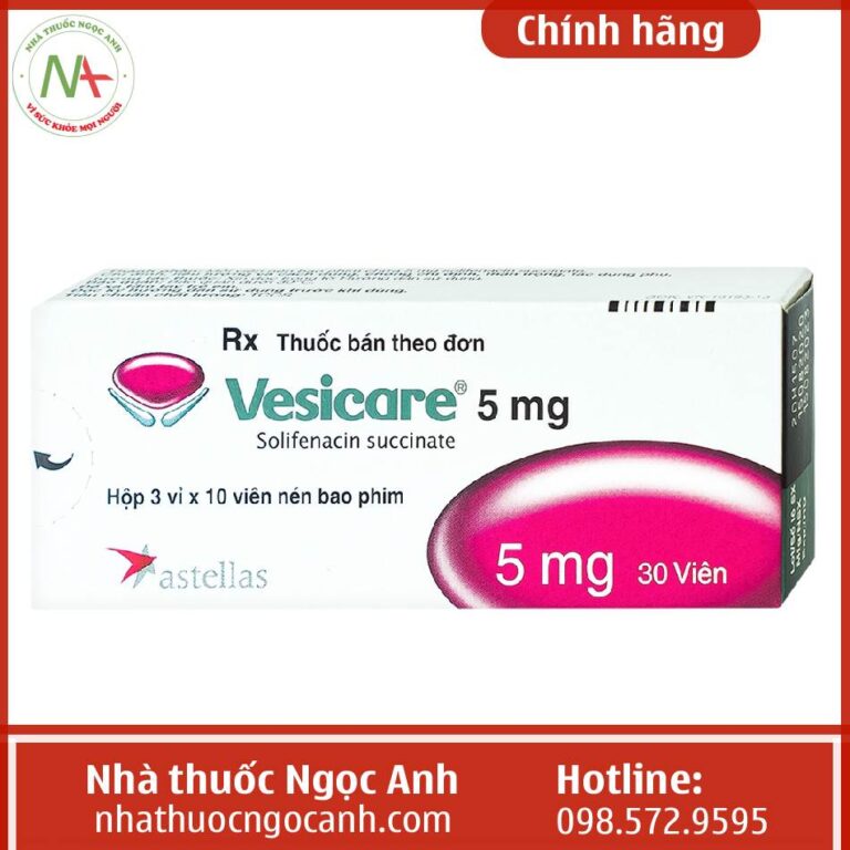 Thuốc Vesicare 5mg