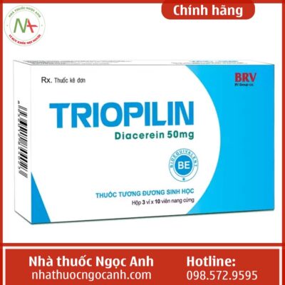 Hộp thuốc Triopilin