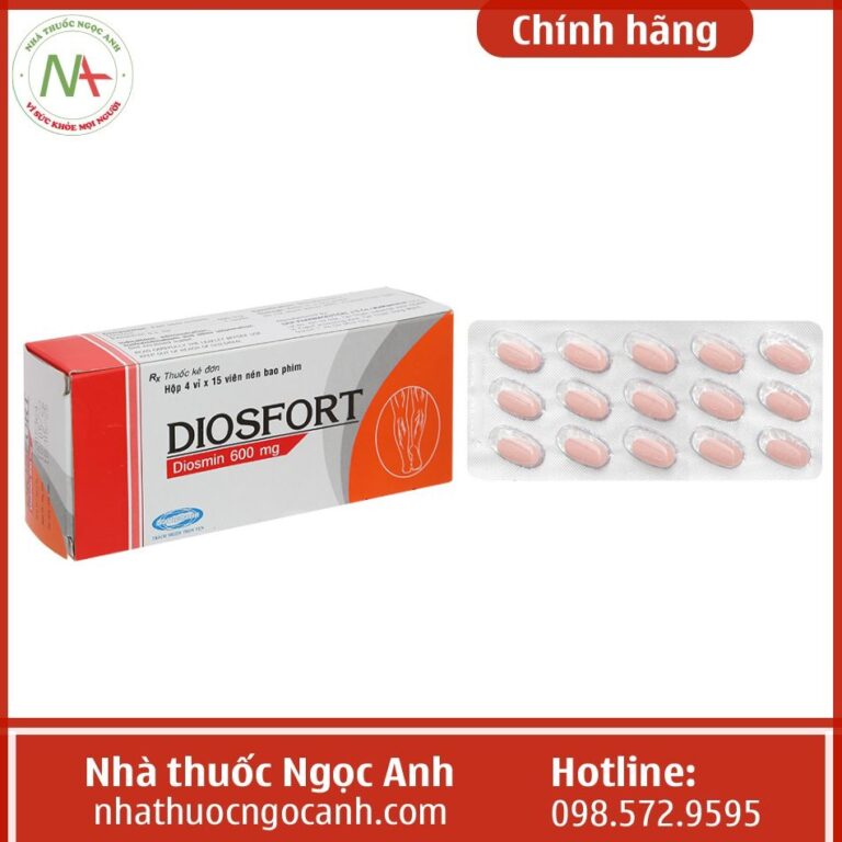 Viên nén Diosfort 600mg