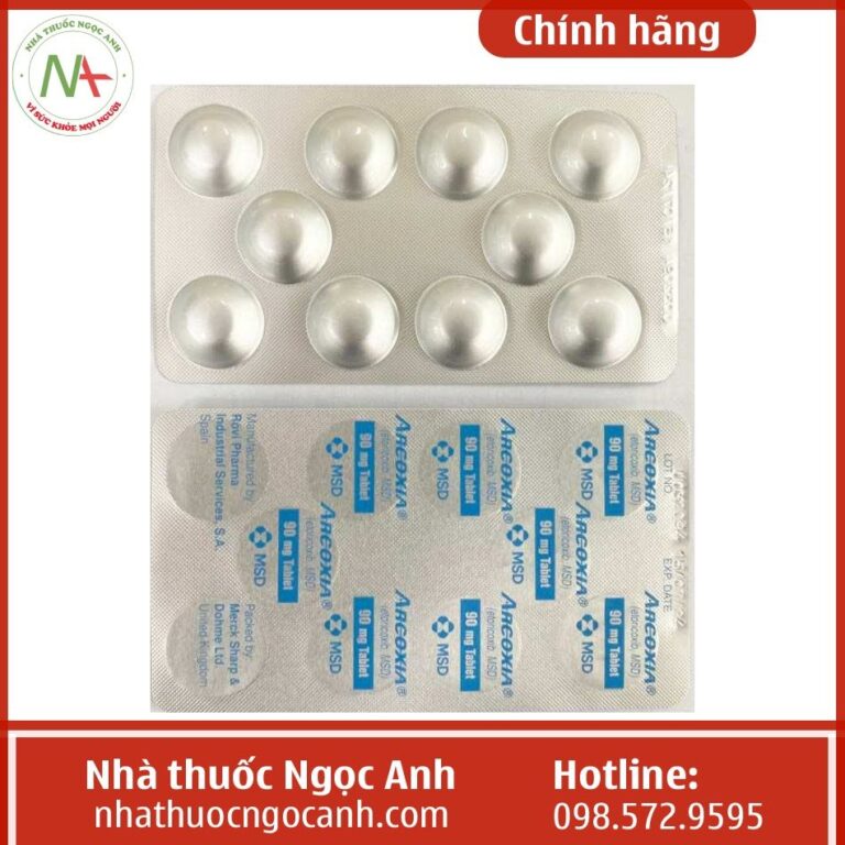 Thuốc Arcoxia 90mg là thuốc gì? Mua ở đâu? Giá bao nhiêu?