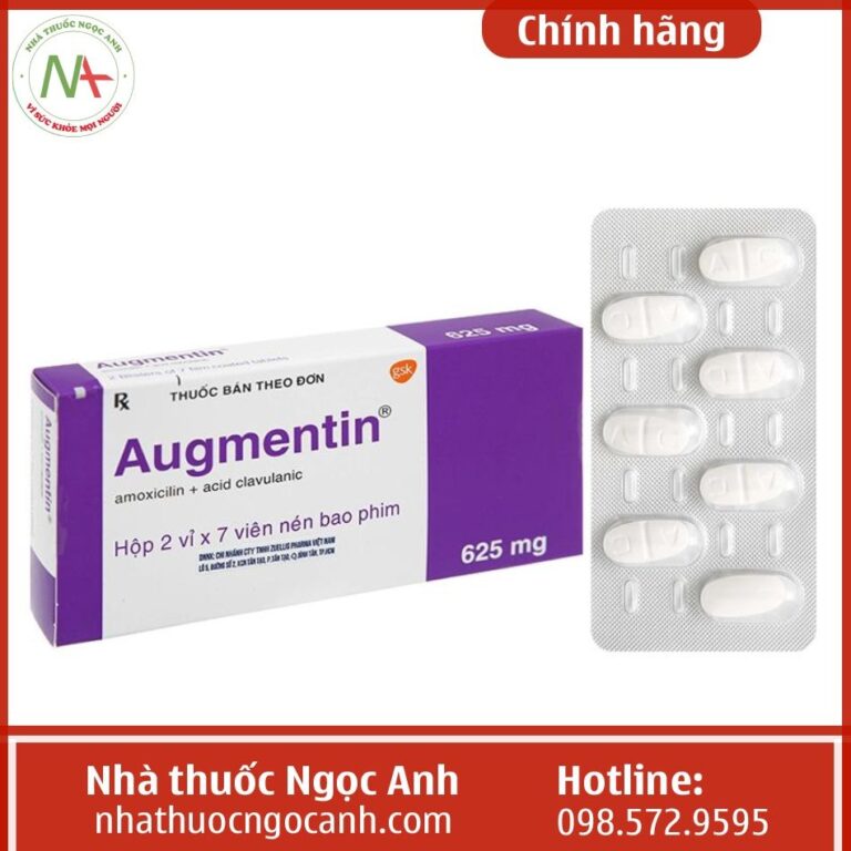 Viên nén bao phim Augmentin 625mg