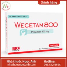 Hộp thuốc Wecetam 800