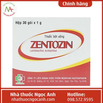 Hộp thuốc Zentozin