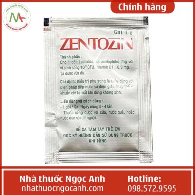Gói thuốc Zentozin