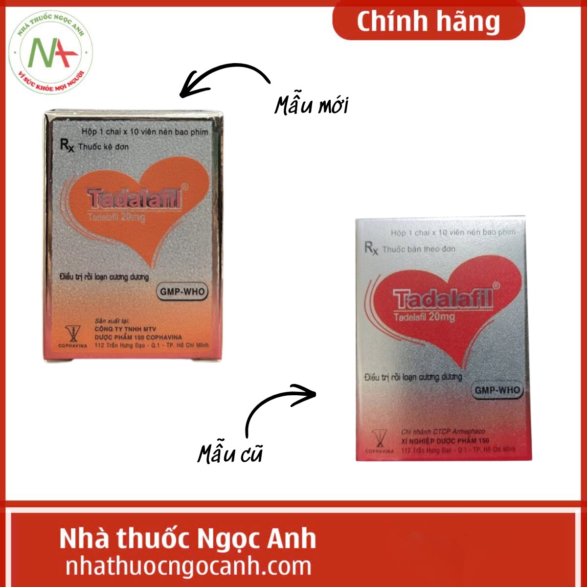 Tadalafil 20mg Cophavina 9 Tadalafil 20mg Cophavina