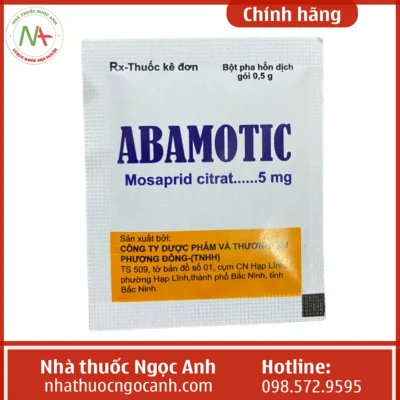 Gói thuốc Abamotic 5mg