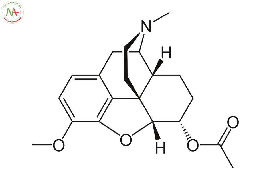 Cấu trúc phân tử Acetyldihydrocodeine 