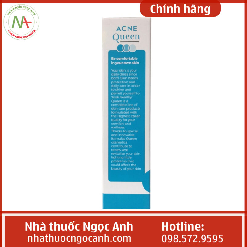 Acne Queen Face Cream là thuốc gì, giá bao nhiêu, mua ở đâu?