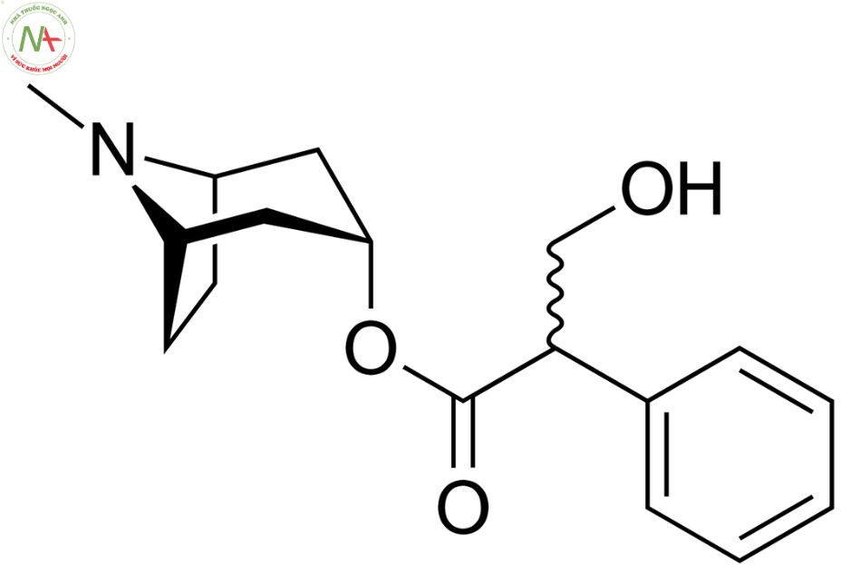 Cấu trúc phân tử Atropin 