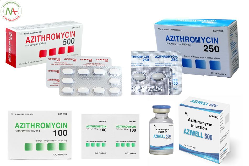 Dạng bào chế Azithromycin 