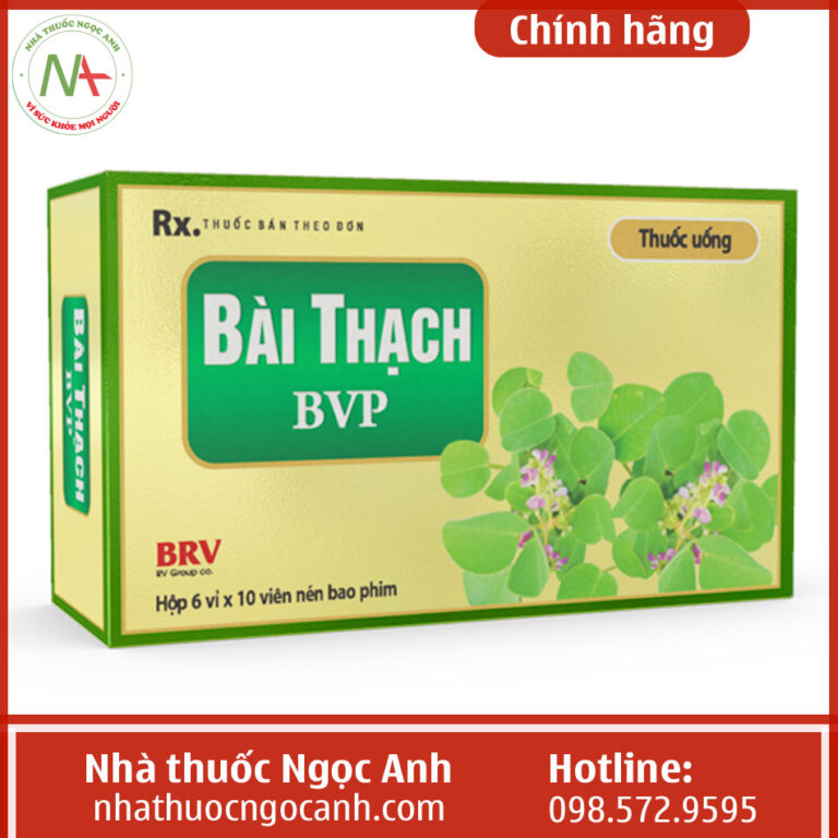 Hộp thuốc Bài thạch BVP