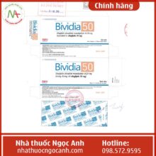 Nhãn thuốc Bividia 50