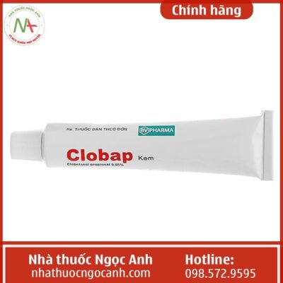 Tuýp thuốc Clobap Cream 10g