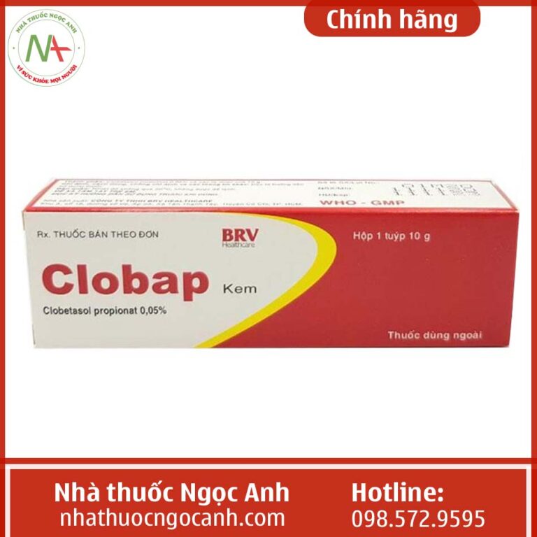 Hộp thuốc Clobap Cream 10g