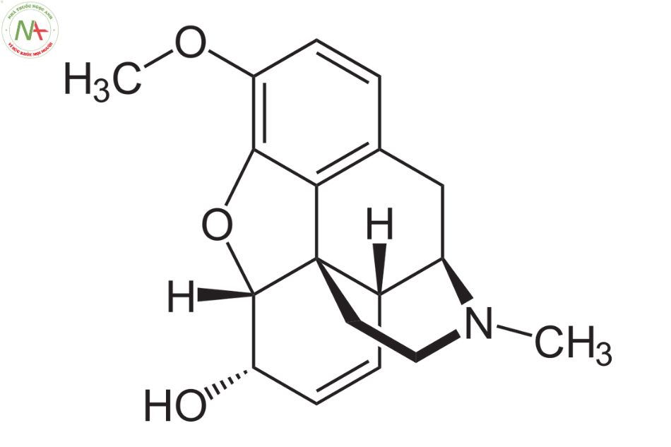 Cấu trúc phân tử Codeine 