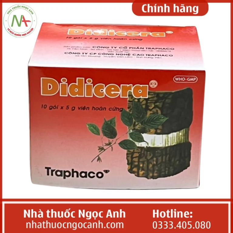 Hộp thuốc Didicera