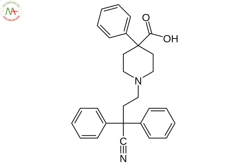 Cấu trúc phân tử Difenoxin 