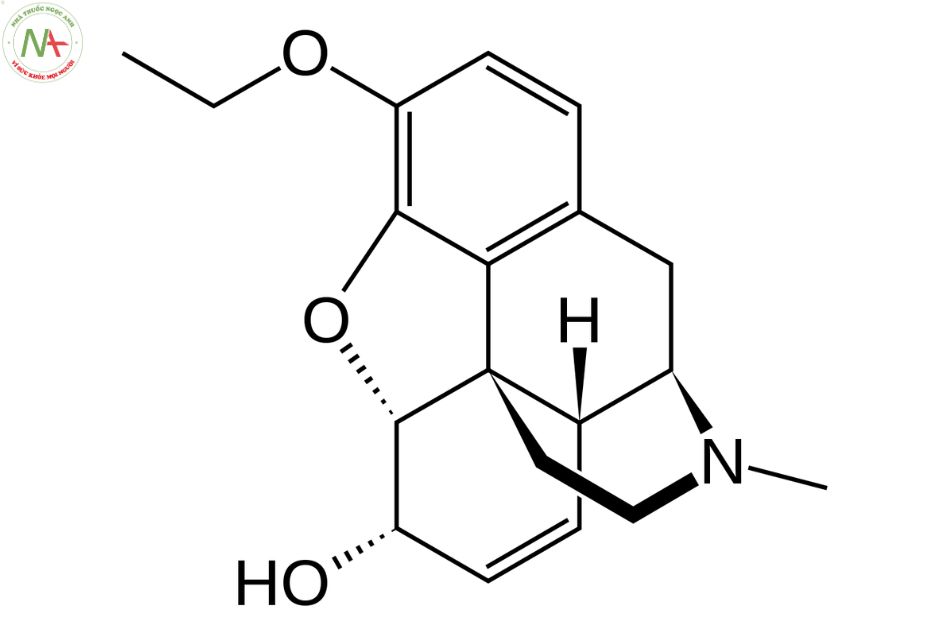 Cấu trúc phân tử Ethylmorphine 