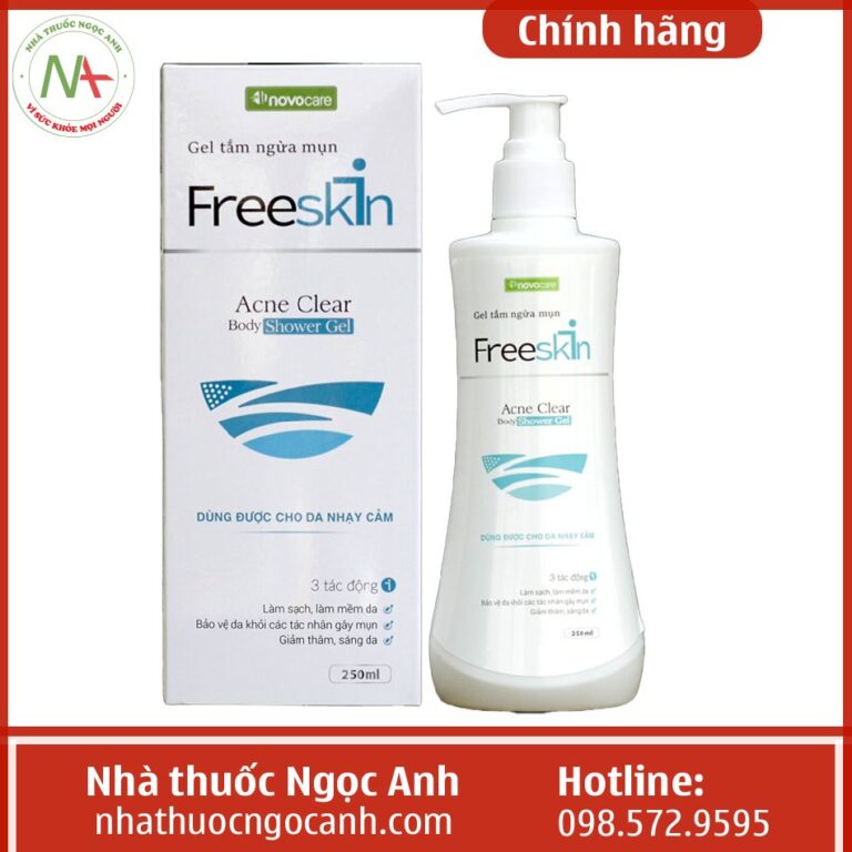 Gel tắm ngừa mụn Freeskin