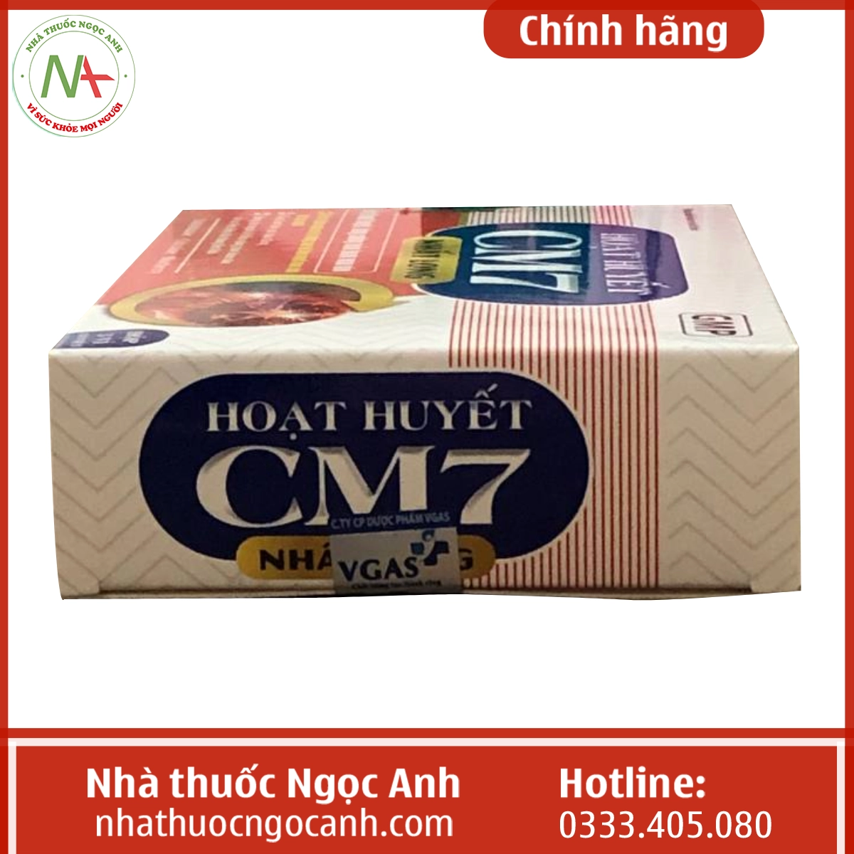 Hộp Hoạt huyết CM7 Nhất Long