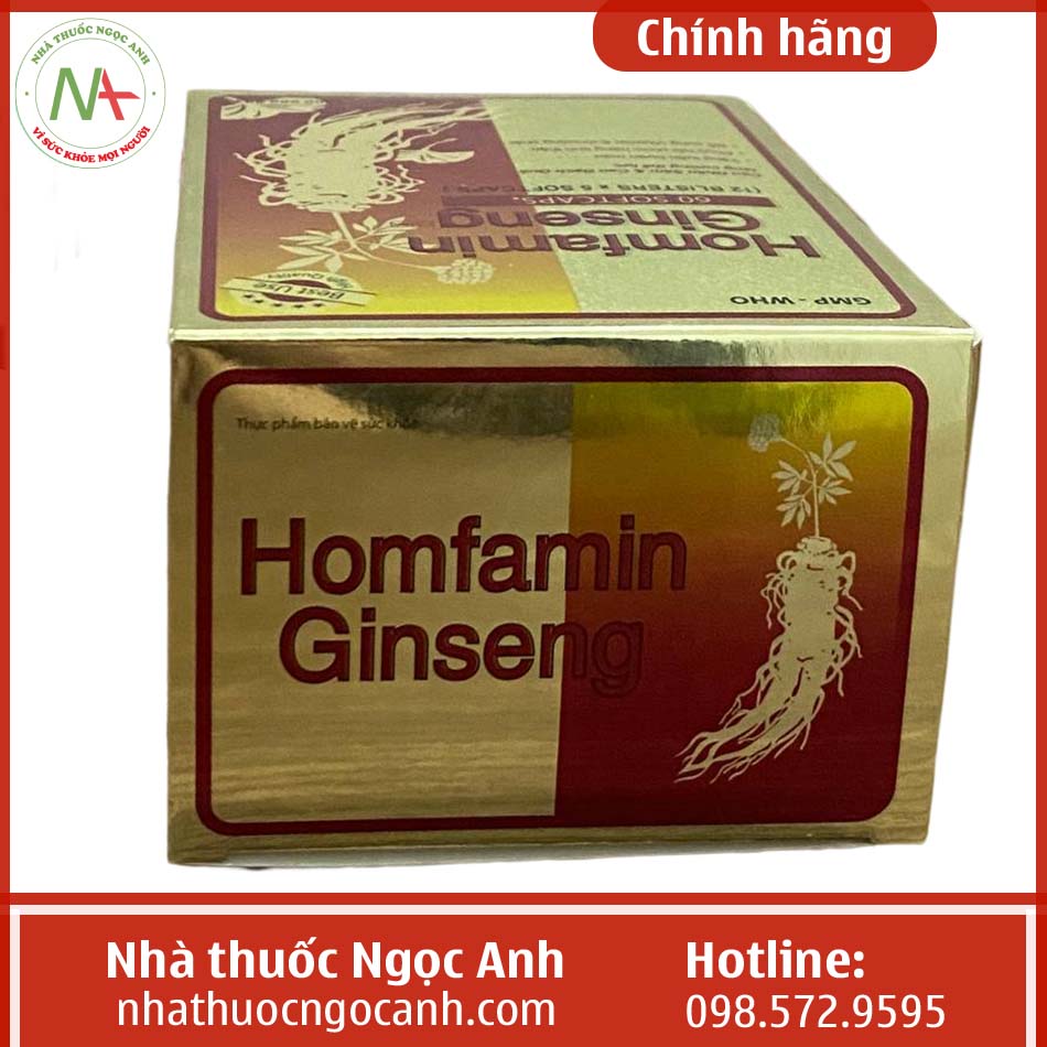 Hộp Homfamin Ginseng