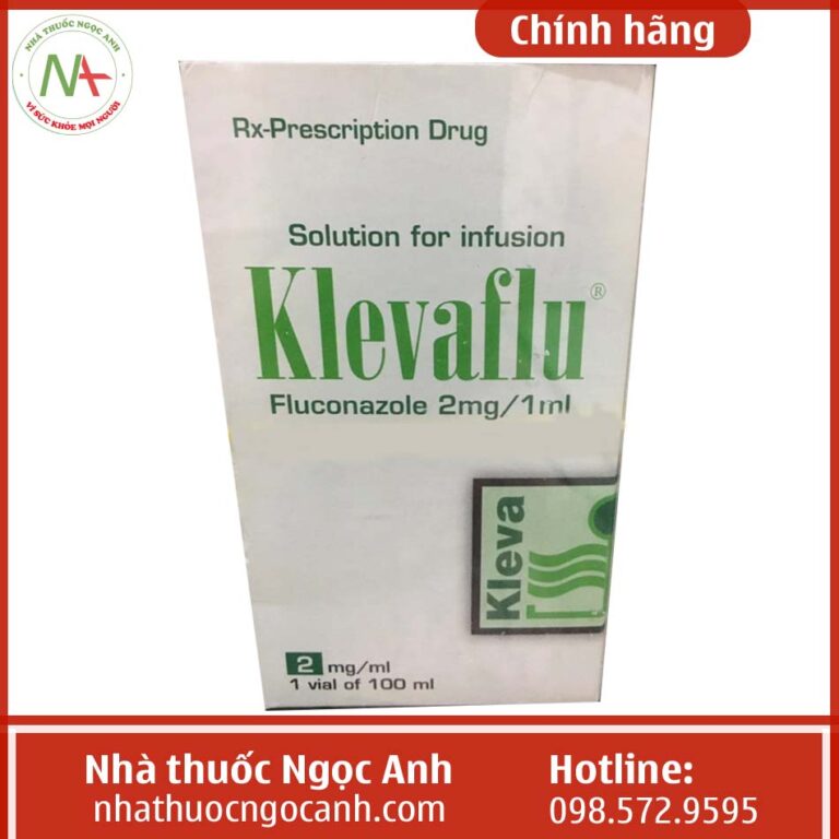 Hộp thuốc Klevaflu Sol.Inf 2mg/1ml