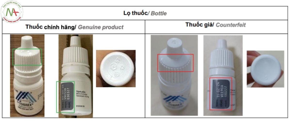 Lọ thuốc Tobrex 5ml VEE90A 