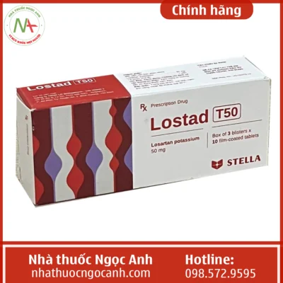 Hộp thuốc Lostad T50
