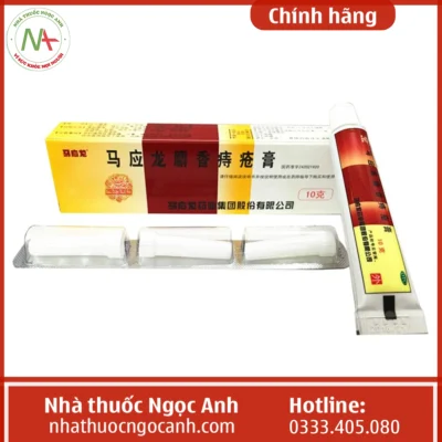 Hộp Mayinglong Musk Hemorrhoids Ointment