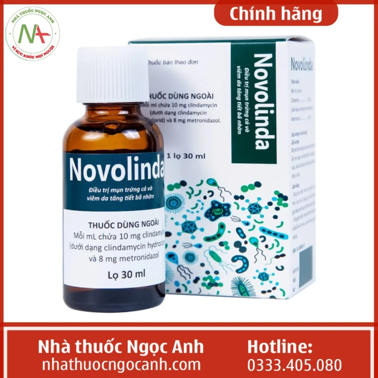 Hộp thuốc Novolinda 30ml