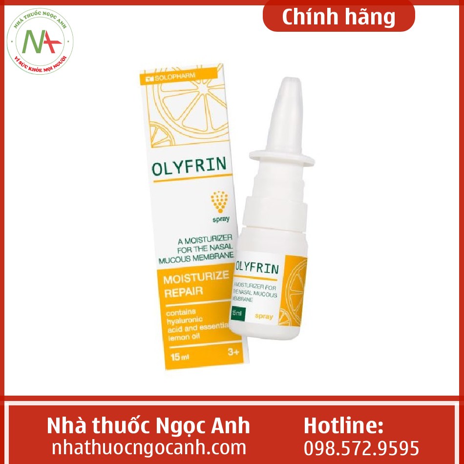 Cách sử dụng thuốc xịt mũi Olyfrin như thế nào?

