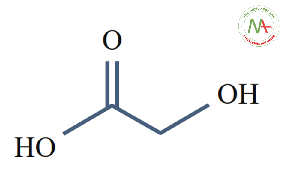 Công thức cấu tạo Glycolic Acid