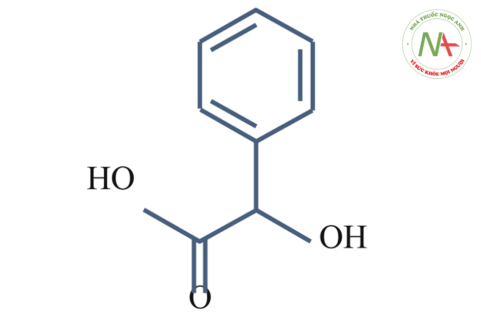 Công thức cấu tạo Mandelic Acid