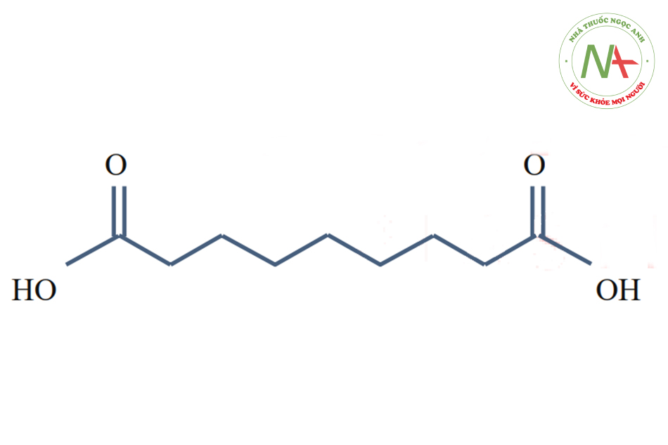 Công thức cấu tạo Azelaic Acid