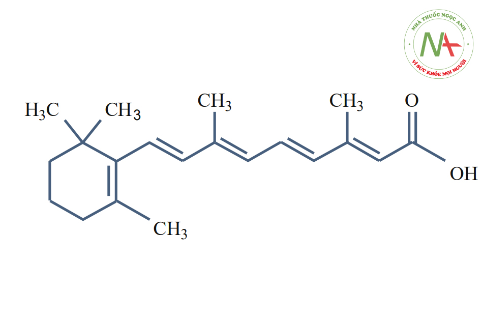 Công thức cấu tạo Retinoic Acid